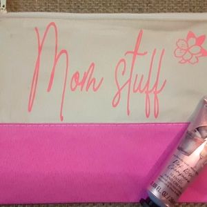"Mom Stuff" cosmetic bag